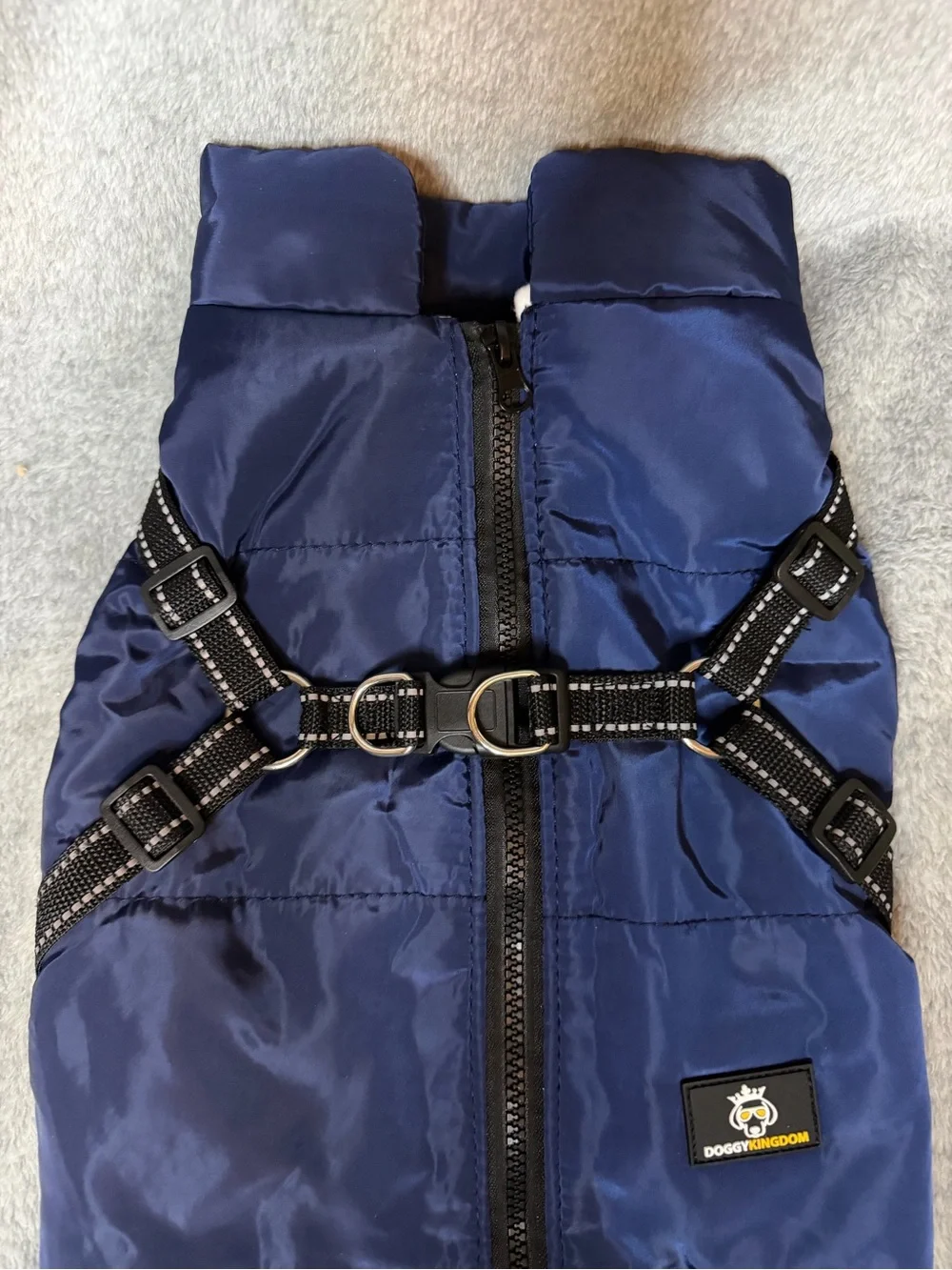 Doggy Kingdom Blue Vest / Dog Cost Multiple Sizes